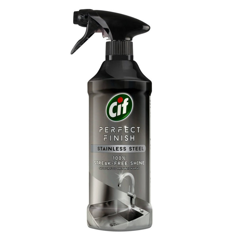 Cif Perfect Finish Stainless Steel Spray, 435ml