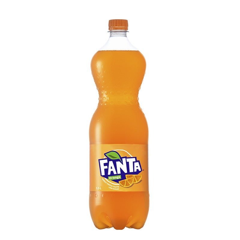 Coca - Cola Fanta Orange Soda, 1.25L