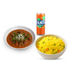 Artcaffe Beef Coconut Curry with a Side & Soda
