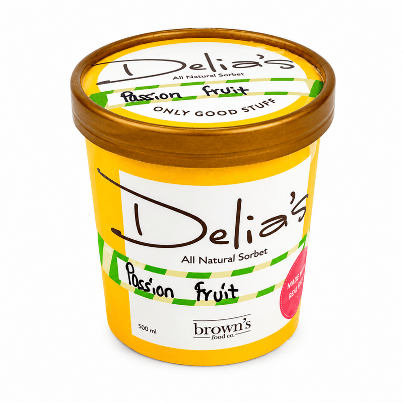 Delias Passion Fruit Sorbet, 500ml