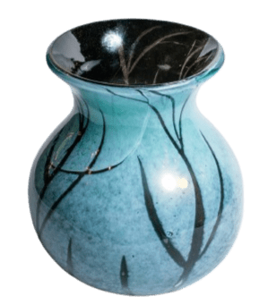 Shanga Brian Etched Pot Vase Large