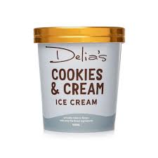 Delia's Cookies & Cream Ice Cream, 500ml
