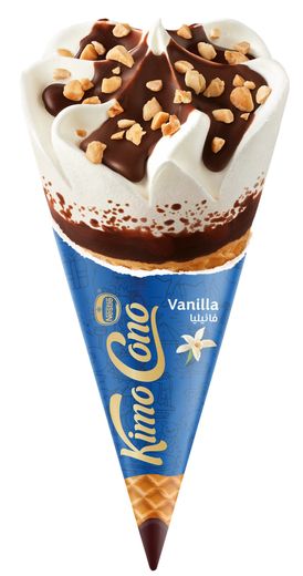 Nestle Kimo Cono Vanila Cones, 105ml