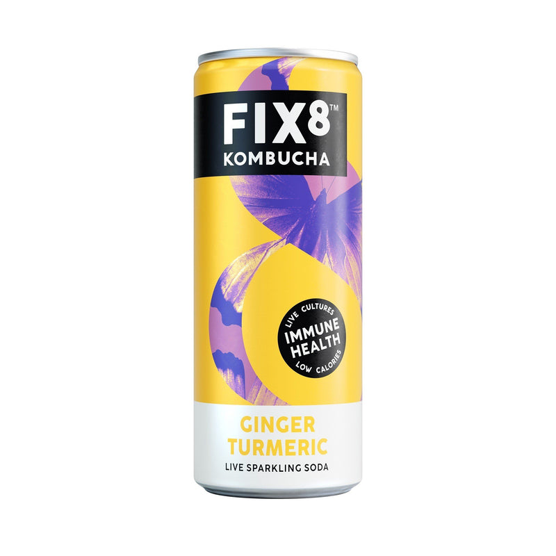 FIX8 Kombucha Ginger Tumeric, 250ml