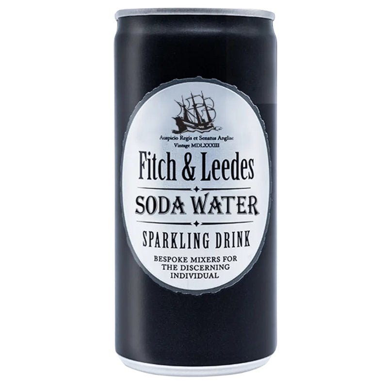 Fitch And Leedes Sparkling Soda Water Can, 200ml