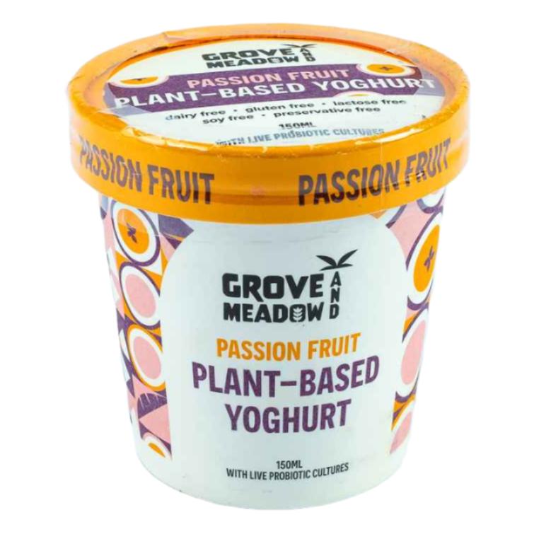 Browns Grove Meadow Passion Fruit Plant Based Yoghurt, 200ml