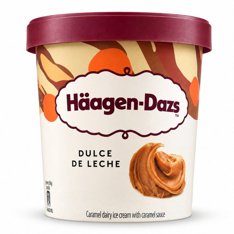 Haagen-Dazs Dulce de Leche Ice Cream Tub, 460ml