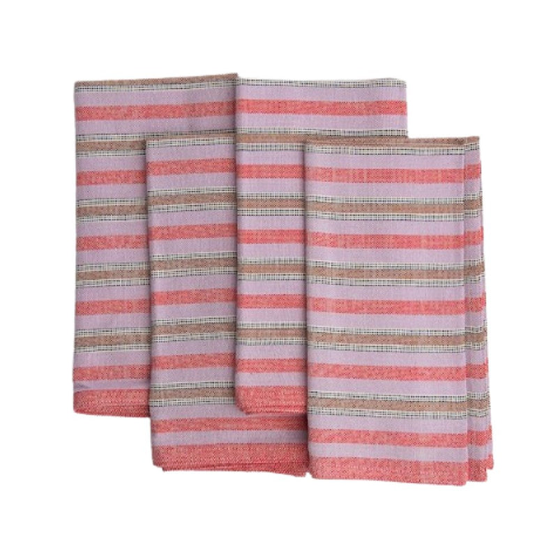 Siafu Mistari Cotton Placemeats Set Of 4