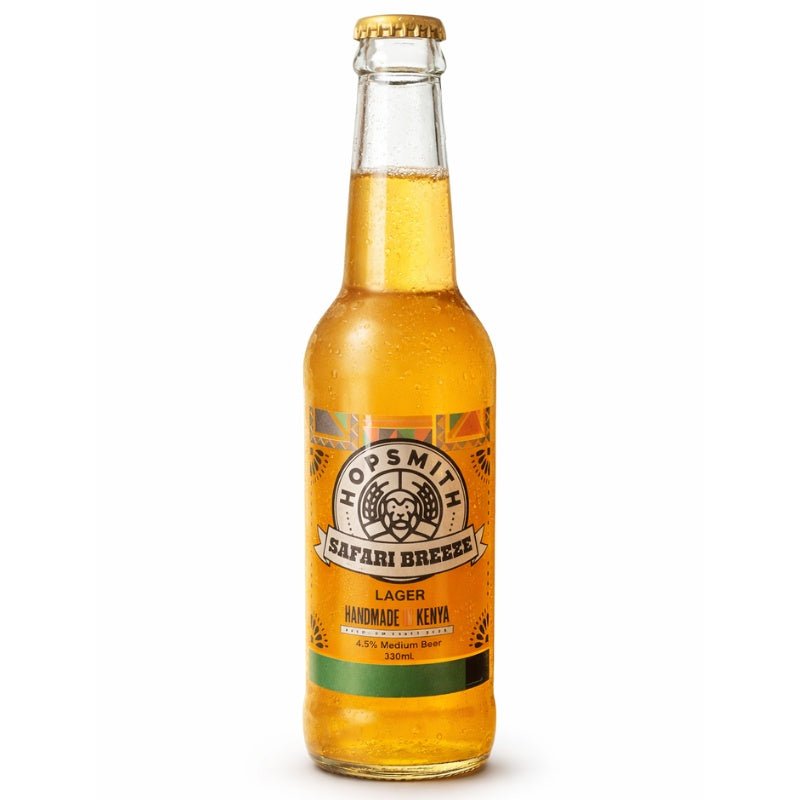 Hopsmith Safari Breeze Lager Beer, 330ml