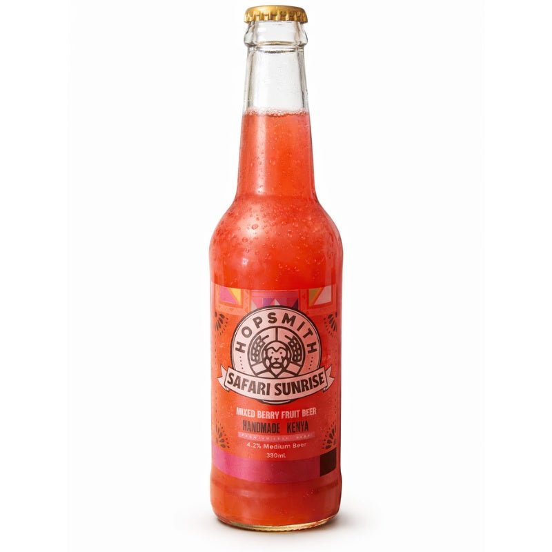 Hopsmith Safari Sunrise Mixed Berry Fruit Beer, 330ml