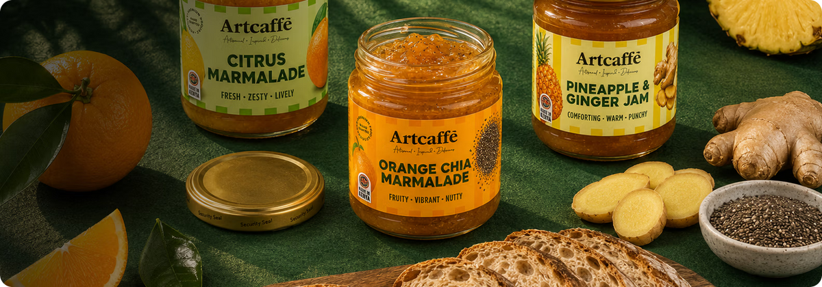 Assorted Jams & Marmalades, 3pcs