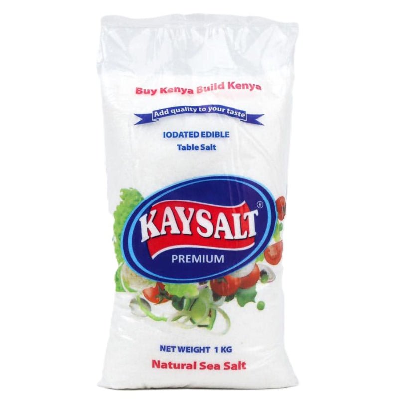 Kaysalt Premium Iodized Table Salt, 1Kg