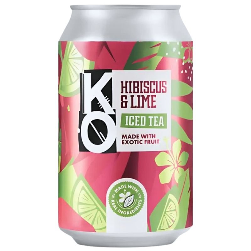 Kenyan Originals Hibiscus & Lime Iced Tea Can, 330ml