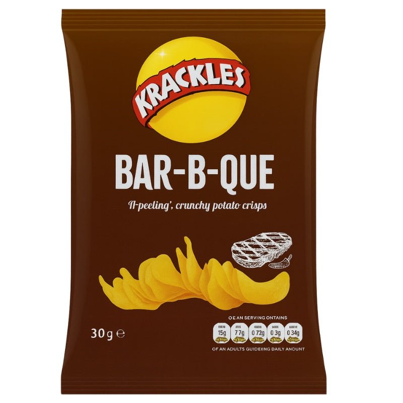 Krackles Barbeque Crisps, 30g