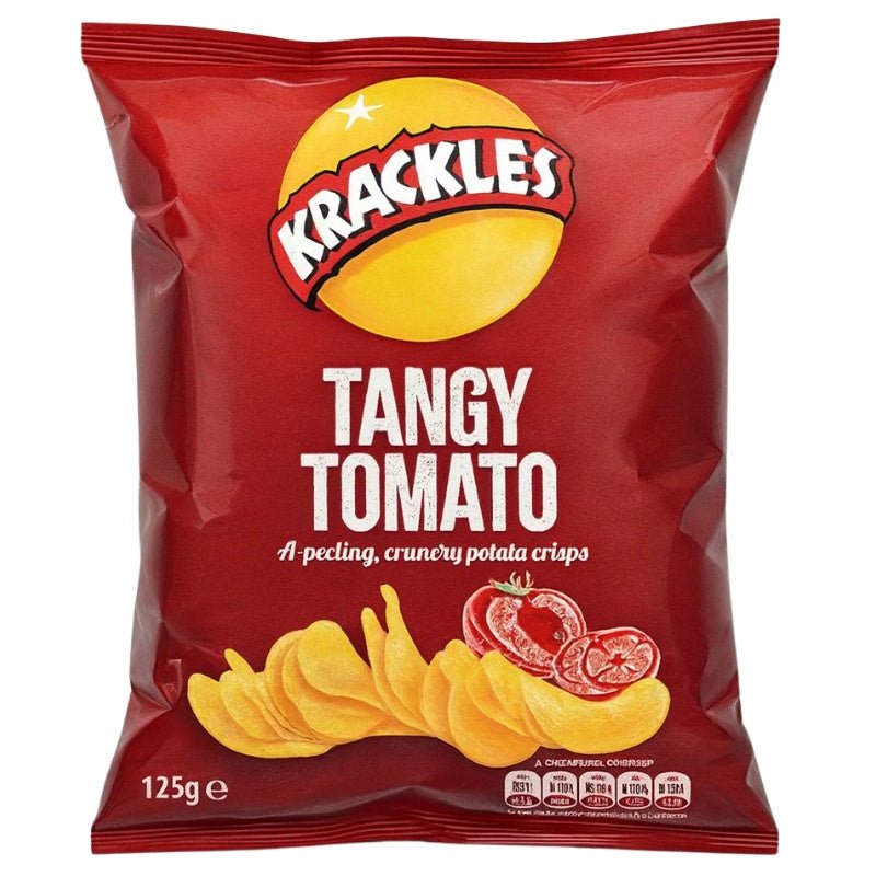 Krackles Tangy Tomato Crisps, 125g