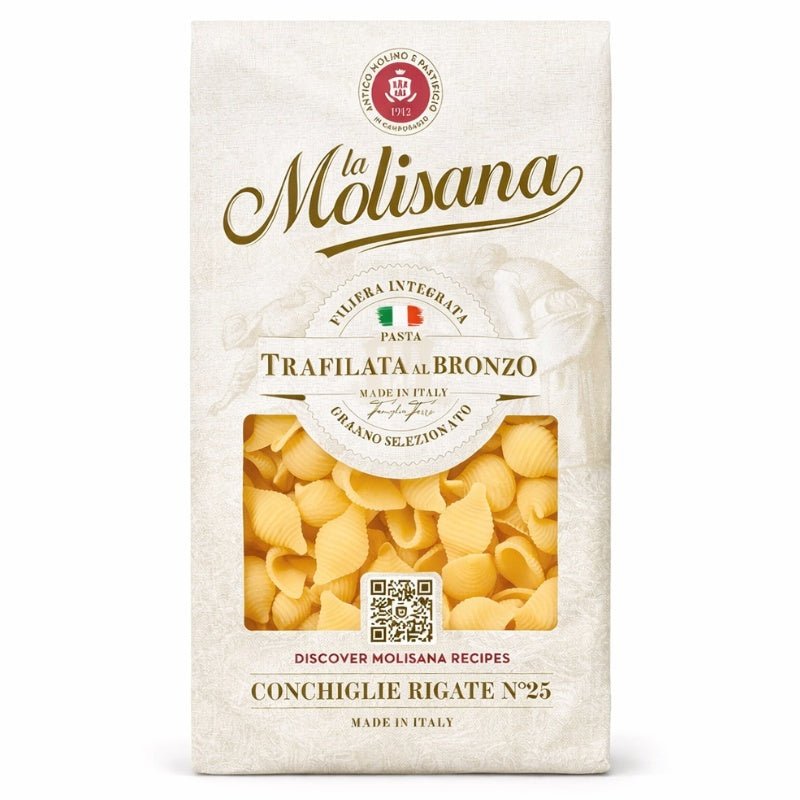 La Molisana Conchiglie Rigate No. 25, 500g