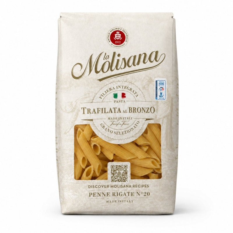 La Molisana Penne Rigate No. 20 Pasta, 500g