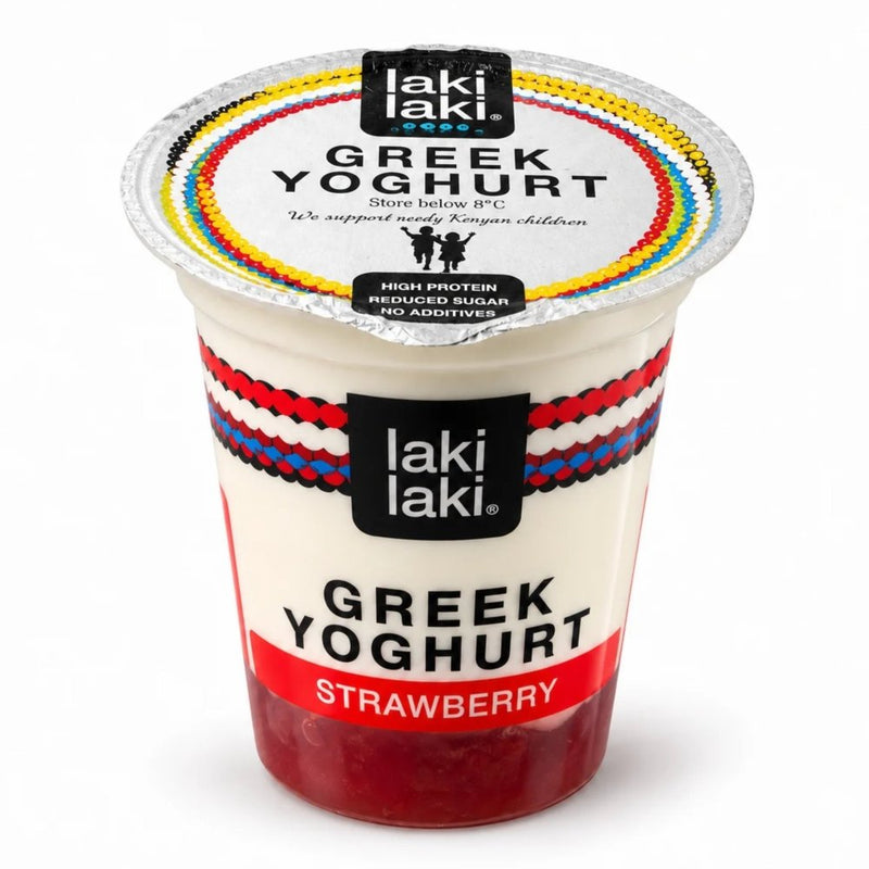 Laki Laki Greek Yoghurt Strawberry, 150ml