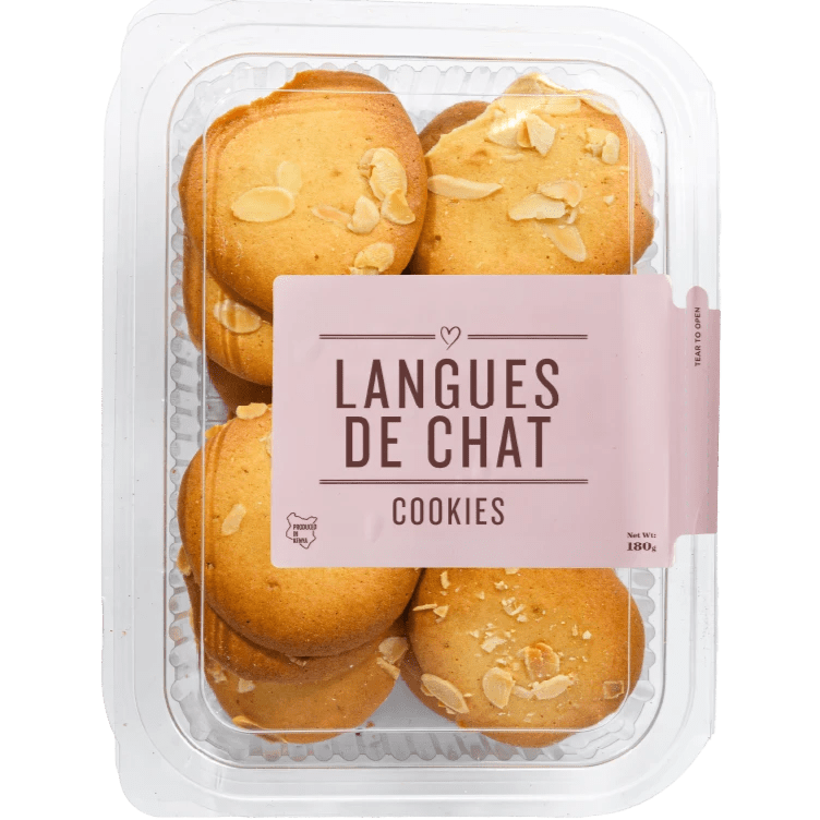 Artcaffe Langues De Chat Cookies, 180g