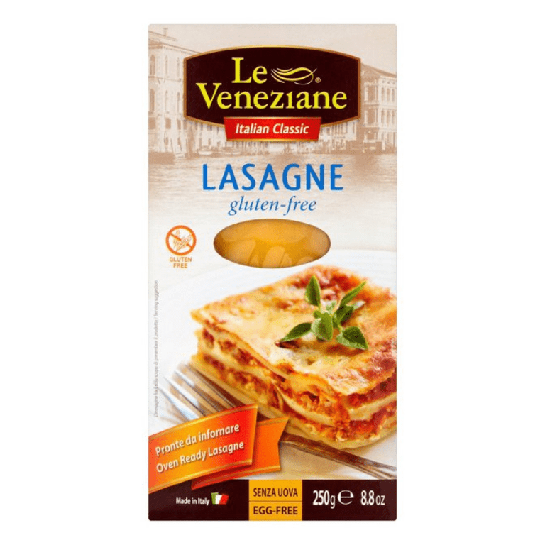 Le Veneziane Lasagne Sheets Gluten Free, 250g