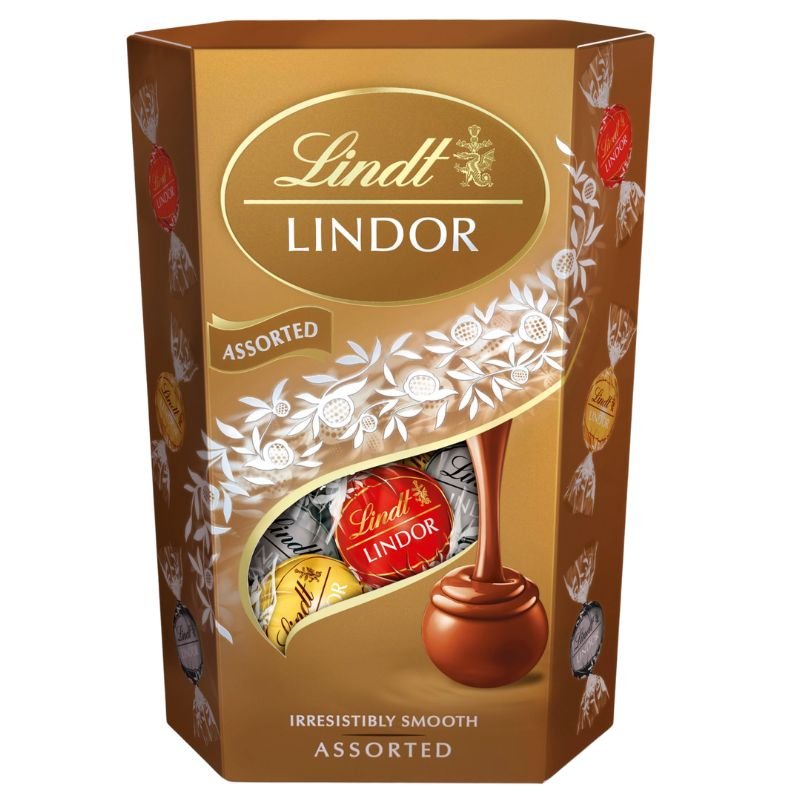 Lindt Lindor Assorted Milk Chocolate, 137g