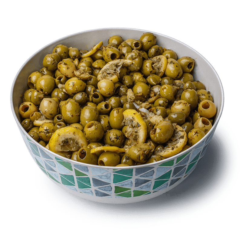 Artcaffe Marinated Green Olives