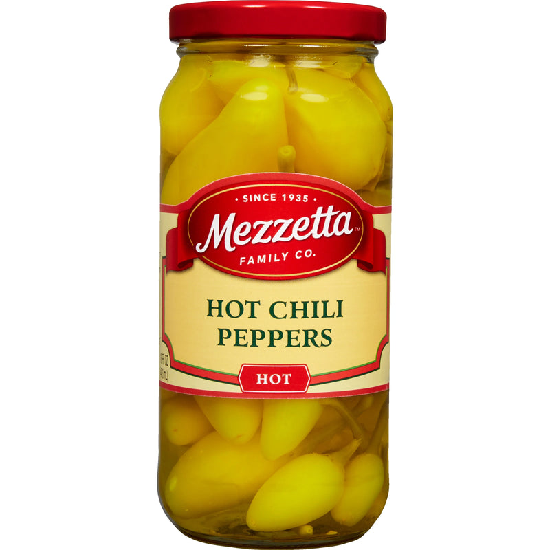 Mezzetta Hot Chilli Peppers, 473g