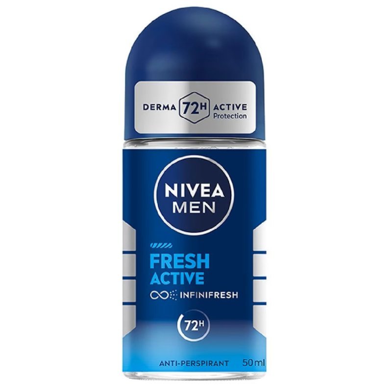 Nivea Men Fresh Active Infini fresh Roll On Deodorant, 50ml