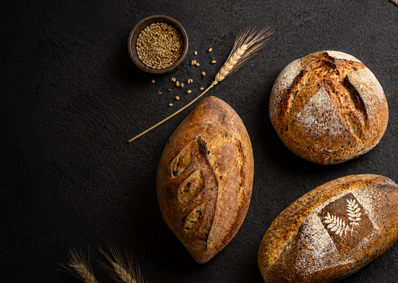 Artcaffé Assorted Whole Breads, 3pc