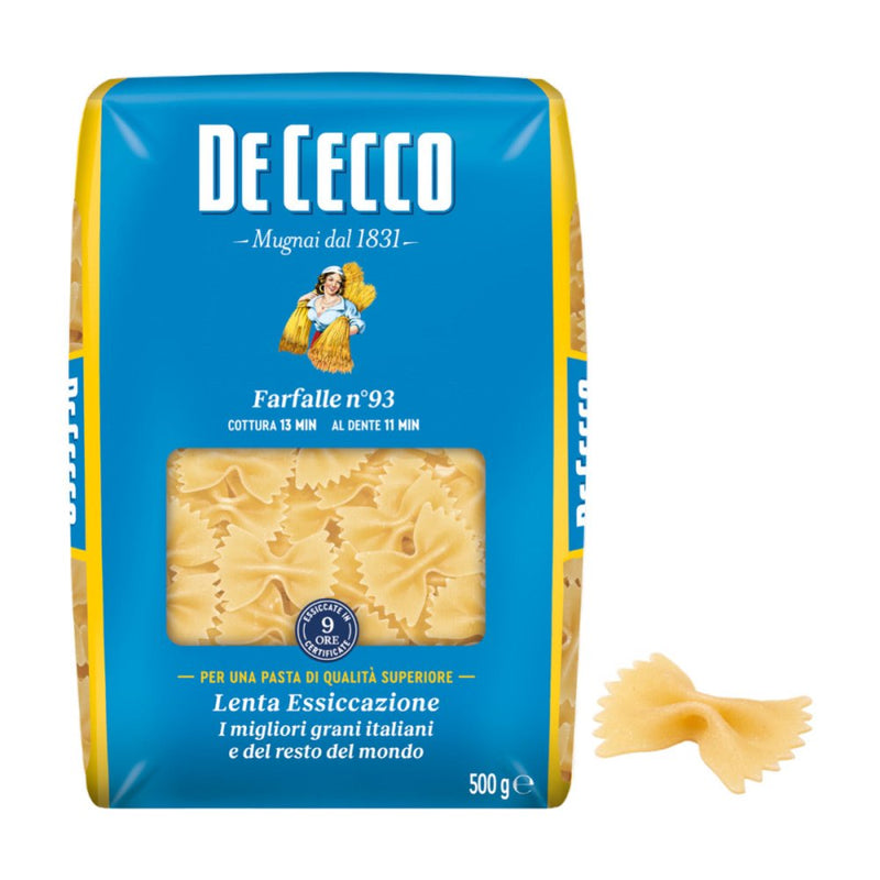 De Cecco Farfalle No. 93, 500g