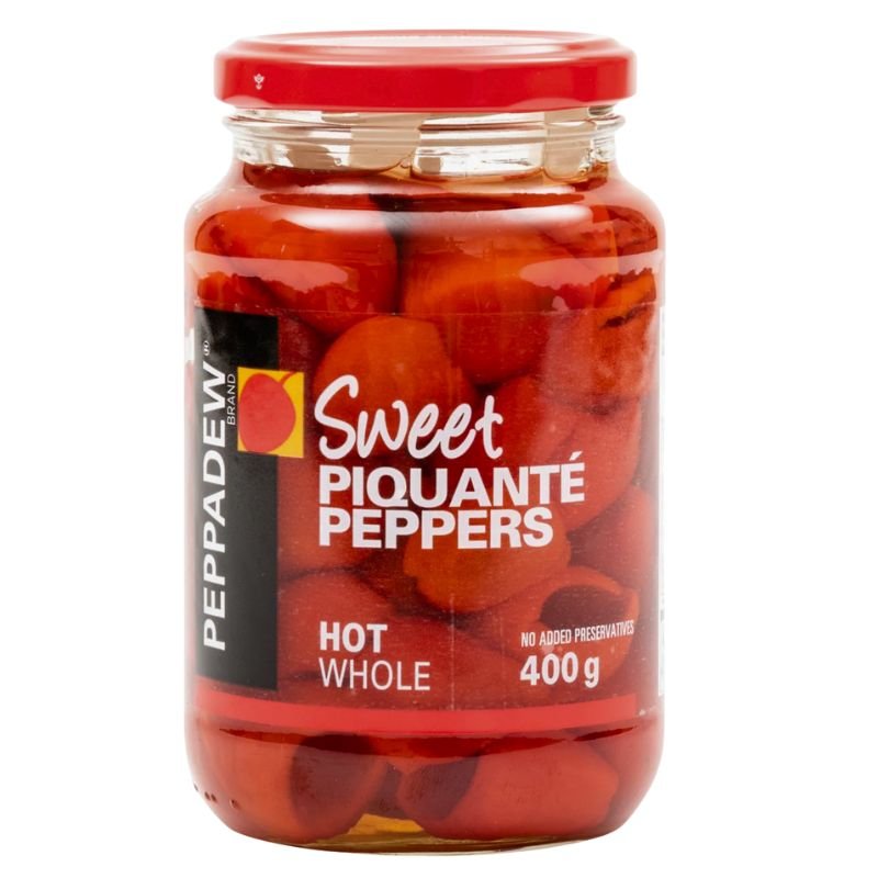 Peppadew Sweet Piquante Hot Whole Peppers, 400g