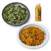 Artcaffe Veggie Pilau with Salad & Juice