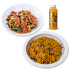 Artcaffe Veggie Pilau with Salad & Juice