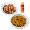 Artcaffe Veggie Pilau with Salad & Juice
