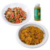 Artcaffe Veggie Pilau with Salad & Juice