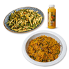 Artcaffe Veggie Pilau with Salad & Juice