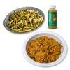 Artcaffe Veggie Pilau with Salad & Juice