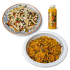 Artcaffe Veggie Pilau with Salad & Juice
