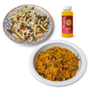 Artcaffe Veggie Pilau with Salad & Juice