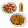 Artcaffe Veggie Pilau with Salad & Juice