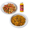 Artcaffe Veggie Pilau with Salad & Juice