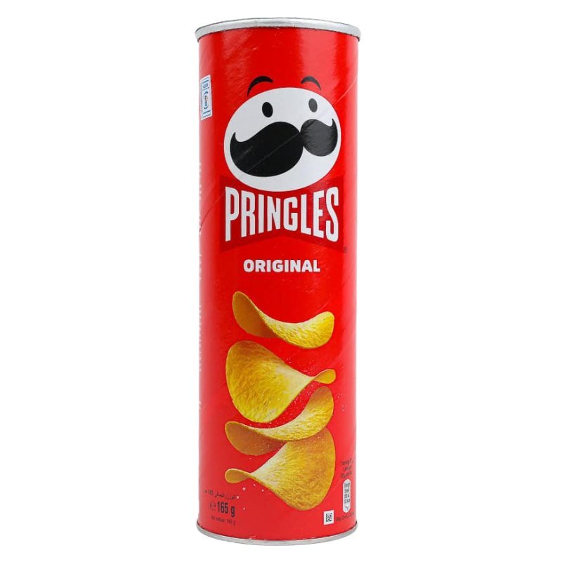Pringles Original Potato Crisps, 165g