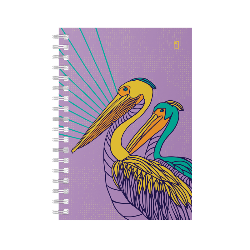 Lulu Kitololo Spiral Bound Notebooks Pelican