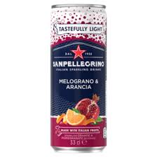 San Pellegrino Pomegrante And Orange, 330ml