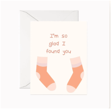 Art Carte Love And Friendship So Glad I Found You