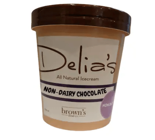 Delias Chocolate Non Dairy Ice Cream, 500ml