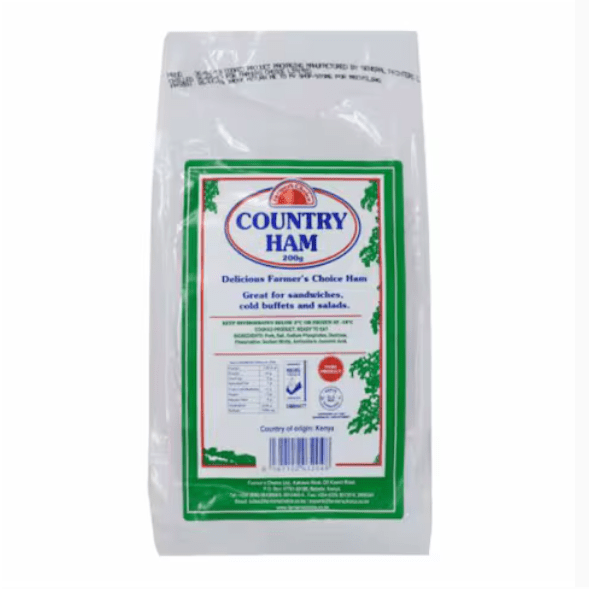 Farmers Choice Cooked Gammon - Country Ham, 200g