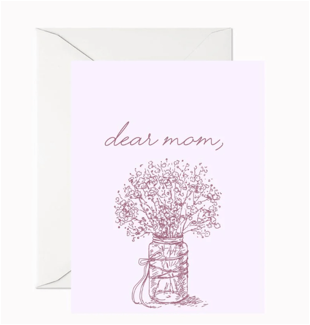 Art Carte Greetings Card - Dear Mom