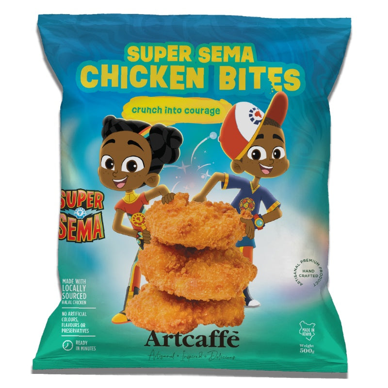 Supa Sema Frozen Chicken Bites, 500g