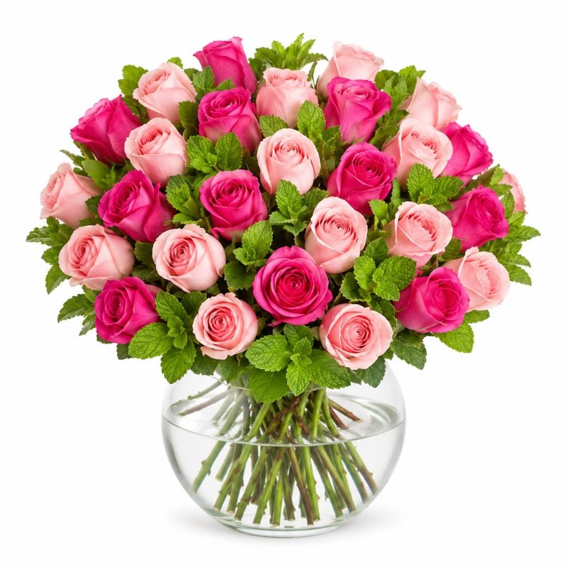 Tambuzi Deluxe Scented Roses With Herbs Bouquet